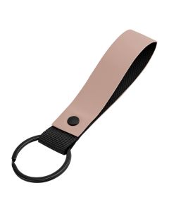 Bagbase Matte PU Keyring – Water-Repellent, Wristlet Strap, Wide Loop, Unisex