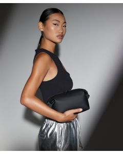 BagBase Matte PU Accessories Pouch – Water-Repellent, Minimalist, PVC-Free