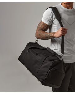 Bagbase Medium Training Holdall – PU Coated, Two-Way Zipped With Shoe Tunnel