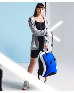 Bagbase Teamwear Backpack – Durable, 21 Litre Organiser w/ Reflective Piping