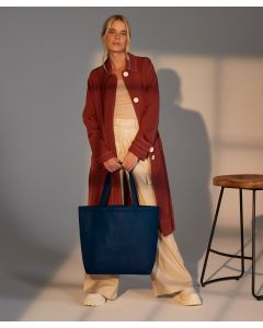 Bagbase Felt Shopper Tote Bag – Removable Pouch and Reinforced Seams, Multi-Use