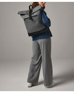 Bagbase Roll-Top Backpack – Laptop Compatible, 20L Capacity, Tear-Away Label