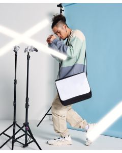 Bagbase Sublimation Messenger Bag With HD Print Surface - Adjustable Shoulder Strap