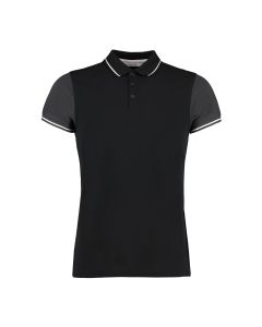 Kustom Kit Contrast Tipped Polo