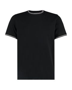 Kustom Kit Fashion Fit Tipped T-shirt