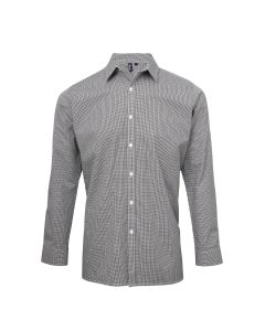 Premier Gingham Microcheck Long Sleeve Shirt