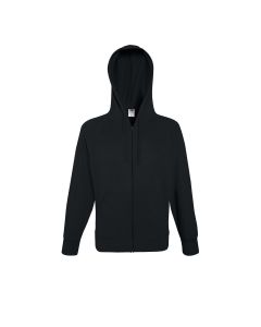 Fruit Of The Loom Lightweight Hooded Sweat Jacket