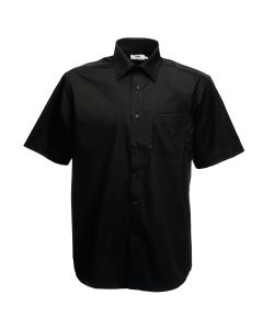 Fruit Of The Loom Poplin Short Sleeve Shirt