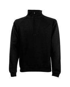 Fruit Of The Loom Premium 70/30 Zip Neck Sweat