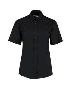 Kustom Kit Women's City Business Blouse Short Sleeve
