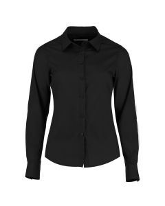 Kustom Kit Womens Poplin Long Sleeve Shirt