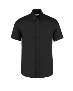 Kustom Kit Tailored Fit Premium Oxford Shirt Short Sleeve