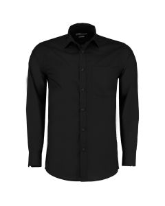 Kustom Kit Poplin Shirt Long Sleeve