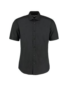 Kustom Kit Slim Fit Business Shirt Short Sleeve