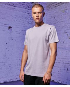 Build Your Brand Unisex Round Neck Tee – Lightweight, Slim Fit, Double Hem Seams, Unisex