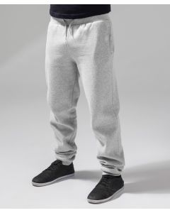 Build Your Brand Heavy Sweatpants – Classic Straight Fit, Two Practical Pockets, Elastic Cuff At The Hem