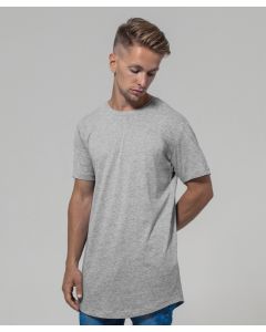 Build Your Brand Shaped Long Tee – Extra-Long Fit, Cotton Jersey, Lightweight