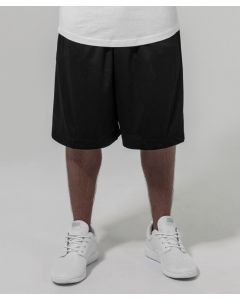 Build Your Brand Mesh Shorts – Polyester Micro-Mesh, Neutral Size Label without Branding