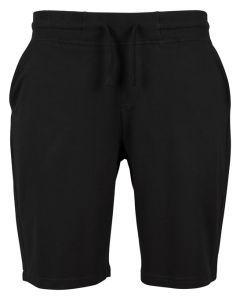 Build Your Brand Terry Shorts – Wide Waist with Drawstring, Stitched Hem with Loose Fit