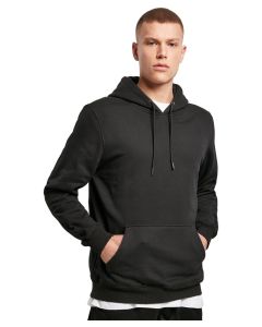 Build Your Brand Premium Hoodie – Heavyweight, High Cotton Content with Metal Details