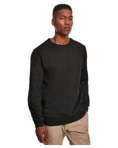 Build Your Brand Premium Crew Neck Sweatshirt - Unisex, Classic Fit, Wide Ribbed Cuffs, Pre-Washed, High Cotton Content