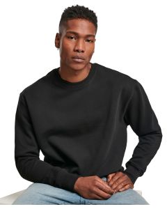 Build Your Brand Premium Oversize Crew Neck – Heavyweight Sweatshirt with Wide Cut