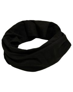 Build Your Brand Organic Cotton Tube Scarf – Stretch Fit, Customisable, Plain Knit