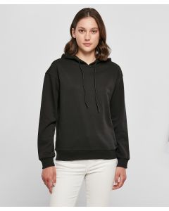Build Your Brand Women’s Everyday Casual Hoodie – Hooded Drawstring Neck, Long Sleeves, Rib Cuffs & Hem, Oversized Fit
