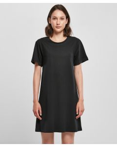 Build Your Brand Women’s Tee Dress –Crew Neck, A-Line Flared Drop, Short Sleeves