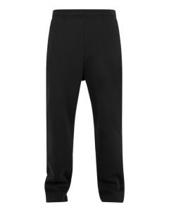 Build Your Brand Fluffy Trackpants – Brushed Cotton Blend Joggers, Elastic Waistband with Drawstring, Tapered Leg Design