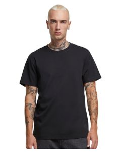 Build Your Brand Sorona Regular Tee - Sustainable Stretch T-Shirt, Soft Touch Finish, Durable Stitching, Ribbed Neckline