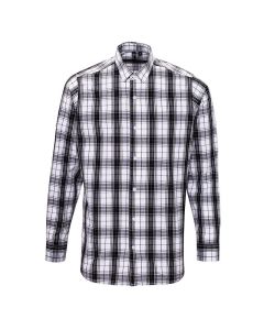 Premier Ginmill Check Men's Cotton Long Sleeve Shirt