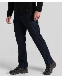 Craghoppers Expert Kiwi Tailored Convertible Trousers – Peached Recycled Polyester, BCI Cotton, EcoShield DWR Finish