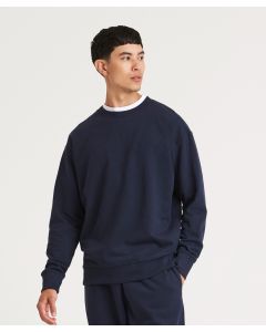 AWDis Ecologie Crater Recycled Sweatshirt–Crew Neck, Soft Cotton, Boxy Silhouette