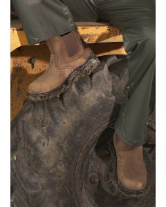 FORT FOOTWEAR Fort Regent Safety Boot - Steel Protection and Slip Resistance, Ankle Support System, Dual Density, PU Sole