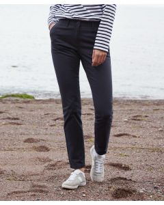 Front Row Women’s Stretch Chinos – Tailored Comfort, Modern Fit, Smart & Stylish, Tag Free, 2 Back Welt Pockets