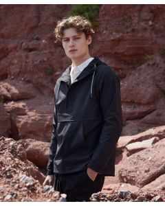 Front Row Pullover Half Zip Jacket – Casual Comfort, Modern Streetwear Edge, Stylish, Showerproof Fabric