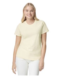 Gildan Heavy Cotton Women's T-Shirt - Cap Sleeves, Side Seam Construction