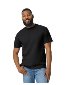 Gildan Adult Light Cotton T-Shirt - Taped Neck and Shoulders, Rib Collar