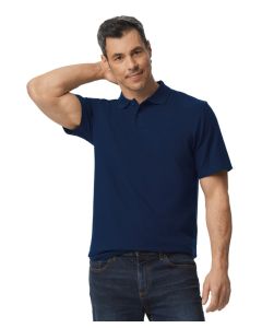 Gildan Softstyle Adult Double Pique Polo - Side-Seamed, Contoured Welt Collar