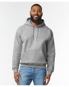 Gildan Dryblend Adult Hooded Sweatshirt - Twin Needle Stitching, Air Jet Yarn