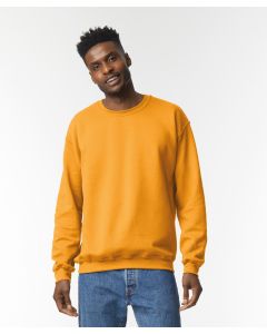  Gildan Heavy Blend Crew Neck Sweatshirt – Ribbed Cuffs, Cotton Blend Jumper