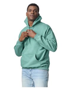 Gildan Softstyle™ Midweight Fleece Adult Hoodie – Cotton Blend, Ribbed Cuffs