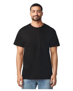 Gildan Light Cotton Adult No-Label T-Shirt - Soft Breathable Cotton Tee, Taped Neck and Shoulders, Modern Classic, Side Seamed
