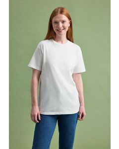 Uneek Clothing Eco T-Shirt - Sustainable Fabric High-Quality Unisex Fit, Taped Shoulder to Shoulder, Twin Needle Stitching