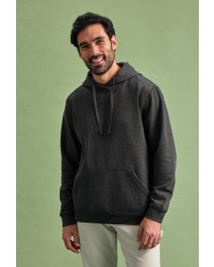Uneek Clothing Eco Hoodie – Sustainable, Comfortable, and Front Pouch Pocket, Double Fabric Hood, Self Coloured Cord