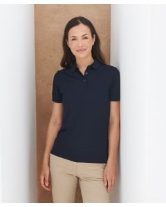 Henbury Women's Recycled Polyester Polo Shirt – Lightweight, Eco-Friendly, Regular Fit, Three-Button Placket