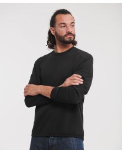 Russell Europe Heavy-Duty Crew Neck Sweatshirt – Cotton-Blend Workwear Essential, Stain Resistant Coating for Fabric Protection