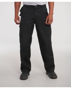 Russell Europe Heavy-Duty Work Trousers – Tough Polycotton Cargo with Teflon® Finish, Triple Stitched Pocket Opening