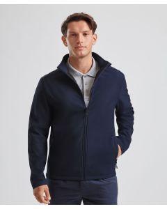 Russell Europe Essential Softshell Jacket – Lightweight, Durable & Weather-Ready Layer, Classic Fit, Bonded Two-Layer Softshell